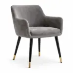 Silla Velvet Grey