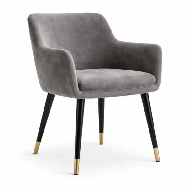 Silla Velvet Grey