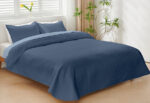 Colcha Bouti Bicolor Reversible ICELANDS Demi Moore Azul - Imagen 3