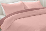 Colcha Bouti Bicolor Reversible ICELANDS Demi Moore Rosa - Imagen 2