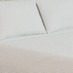 Colcha Bouti Cosida Stone Wash CLARA VIDAL Salerno blanco