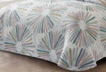 Colcha Bouti Cosida DOLZ Reversible Estampada Nagoya - Imagen 3