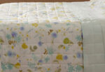 Colcha Bouti Cosida Reversible BURRITO BLANCO Furgo 140-04 verde - Imagen 2