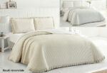 Colcha Bouti Ibiza Beige DOLZ Reversible