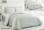 Colcha Bouti Ibiza Gris DOLZ Reversible