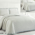 Colcha Bouti Ibiza Gris DOLZ Reversible