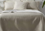 Colcha Bouti Jacquard Burrito Blanco 162-08 Lino - Imagen 2