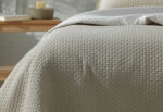 Colcha Bouti Jacquard Burrito Blanco 162-08 Lino - Imagen 4