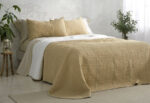 Colcha Bouti Jacquard Burrito Blanco 166-03 Trigo - Imagen 2