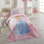 Colcha Bouti Infantil 100% Algodón Princesa