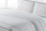 Colcha Bouti Reversible Clara Vidal Cloe Azul - Imagen 2
