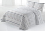 Colcha Bouti Reversible Clara Vidal Cloe Azul