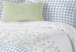 Colcha Bouti Termosellada Estam. FUNDECO Reversible Cyntia azul - Imagen 3