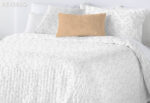 Colcha Bouti Termosellada Estamp. FUNDECO Reversible Abril nude - Imagen 2