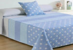 Colcha Bouti Termosellada IDEAL 7550 Estrellas azul