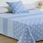 Colcha Bouti Termosellada IDEAL 7550 Estrellas azul