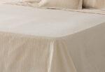 Colcha Piqué Jacquard Algodón LLARBONA Mediterránea Beige - Imagen 4