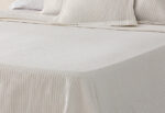 Colcha Piqué Jacquard Algodón LLARBONA Mediterránea Blanca - Imagen 3