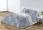 Edredón Duvet Confort Reversible DN Nicol azul