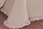Edredón Comforter Volante Reverso Sherpa LLARBONA Maia taupe - Imagen 3