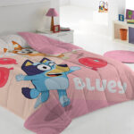 Edredón Confort Reversible LICENCIA Bluey & Bingo