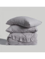 Edredon Conforter Lulu Gris Don Algodon - Imagen 4