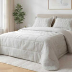 Edredón Conforter Sedalina+Sherpa CLARA VIDAL Sheridan gris