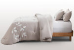Edredón Duvet Bordado Relieve CLARA VIDAL Gaelan beige - Imagen 2