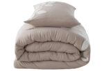 Edredón Duvet Bordado Relieve CLARA VIDAL Gaelan beige - Imagen 5