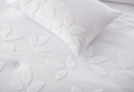 Edredón Duvet Bordado Relieve CLARA VIDAL Gaelan blanco - Imagen 4