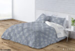 Edredón Duvet Confort Reversible DN Nicol azul - Imagen 2