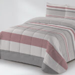 Edredón Duvet Nórdico Estampado CLARA VIDAL Altoval granate