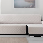 Funda Chaise Longue Acolchada LLARBONA Sweet Laia Marfil