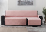 Funda Chaise Longue Acolchada LLARBONA Sweet Laia Rosa