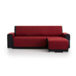 Funda cubre sofá Chaise Longue Acolchada Couch Cover Rojo Belmarti