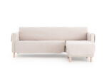 Funda cubre sofá Chaise Longue Acolchada Couch Cover Marfil Belmarti