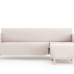 Funda cubre sofá Chaise Longue Acolchada Couch Cover Marfil Belmarti