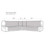 Funda Rinconera Acolchada Reversible Couch Cover de Belmarti - Imagen 2