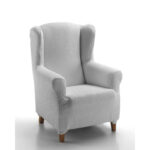 Funda Sillon Orejero Jara Gris Casa Textil