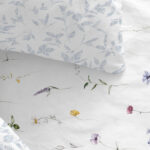 Juego sábanas Manterol 100% algodón flores silvestres - Cotton Deco - Imagen 3