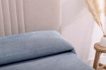 Sábana Coralina Jacquard KARAMELO Nil Azul | Suave y Elegante - Imagen 2