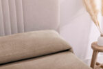 Sábana Coralina Jacquard KARAMELO Nil Beige | Suave y Elegante - Imagen 2