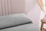 Sábana Coralina Jacquard KARAMELO Nil Gris | Suave y Elegante - Imagen 2
