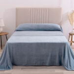 Sábana Coralina Jacquard KARAMELO Nil Azul | Suave y Elegante