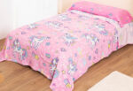 Sábana de Invierno Coralina Doble Cara Unicornio Dreams (Licencia)