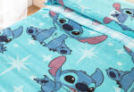 Sábana de Invierno Coralina Doble Cara Lilo & Stitch Waves - Imagen 3