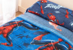 Sábana de Invierno Coralina Doble Cara Spiderman Action (Licencia) - Imagen 3