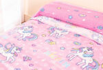 Sábana de Invierno Coralina Doble Cara Unicornio Dreams (Licencia) - Imagen 2