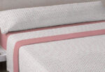 Sábana de Invierno Coralina KARAMELO Premium Doble Cara Evania Coral